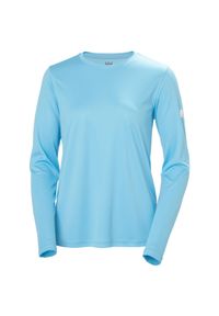 Bluza damska Helly Hansen Tech Crels 2.0. Kolor: zielony, niebieski, wielokolorowy. Materiał: materiał. Sport: outdoor #1