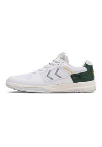 Buty do chodzenia męskie Hummel Power Play Pro. Zapięcie: sznurówki. Kolor: biały, wielokolorowy, zielony. Materiał: materiał, syntetyk. Szerokość cholewki: normalna. Sport: turystyka piesza