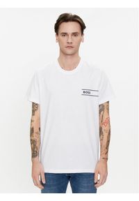 BOSS - Boss T-Shirt 50514914 Biały Regular Fit. Kolor: biały. Materiał: bawełna