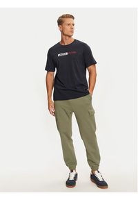 Jack & Jones Spodnie dresowe Kane 12263074 Zielony Relaxed Fit. Kolor: zielony. Materiał: bawełna #8