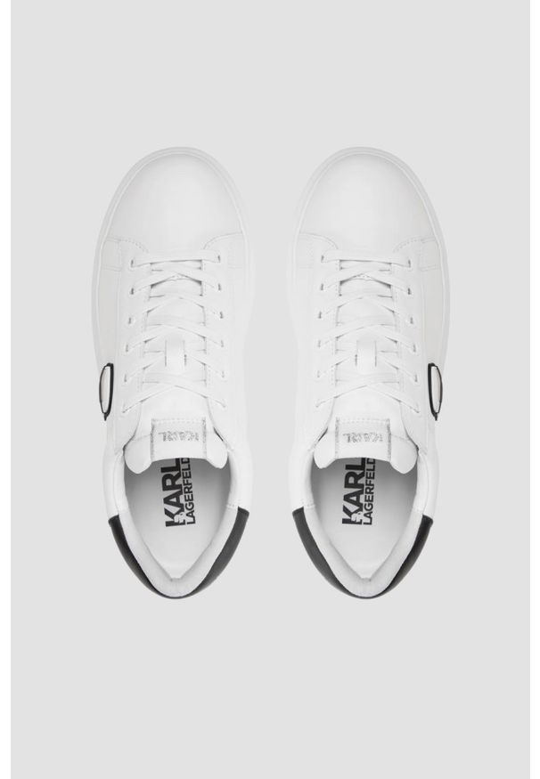 Karl Lagerfeld - KARL LAGERFELD Białe sneakersy Kapri Nft Lo Lace, Rozmiar 43. Kolor: biały