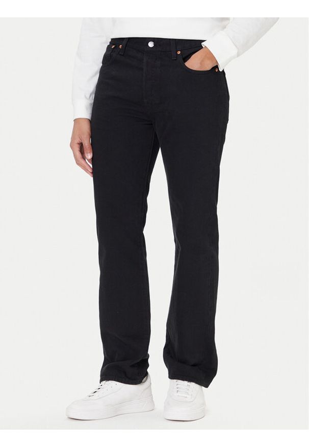 Levi's® Jeansy 501® 00501-0165 Czarny Original Fit. Kolor: czarny