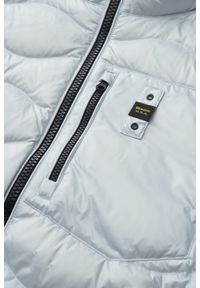 Blauer USA - BLAUER Błękitna męska kurtka Daniel Short Jackets, Rozmiar XXL. Kolor: niebieski. Materiał: materiał, puch #6