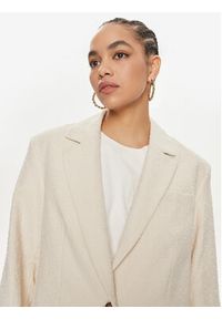 Herskind Marynarka Leo 5108994 Écru Regular Fit. Materiał: bawełna #4