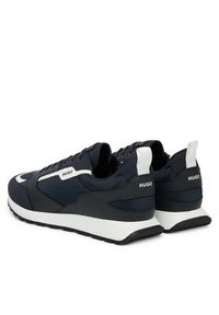 Hugo - HUGO Sneakersy Icelin 50536568 Granatowy. Kolor: niebieski. Materiał: skóra #4