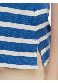 TOMMY HILFIGER - Tommy Hilfiger Polo 1985 WW0WW43224 Niebieski Regular Fit. Typ kołnierza: polo. Kolor: niebieski. Materiał: bawełna #4