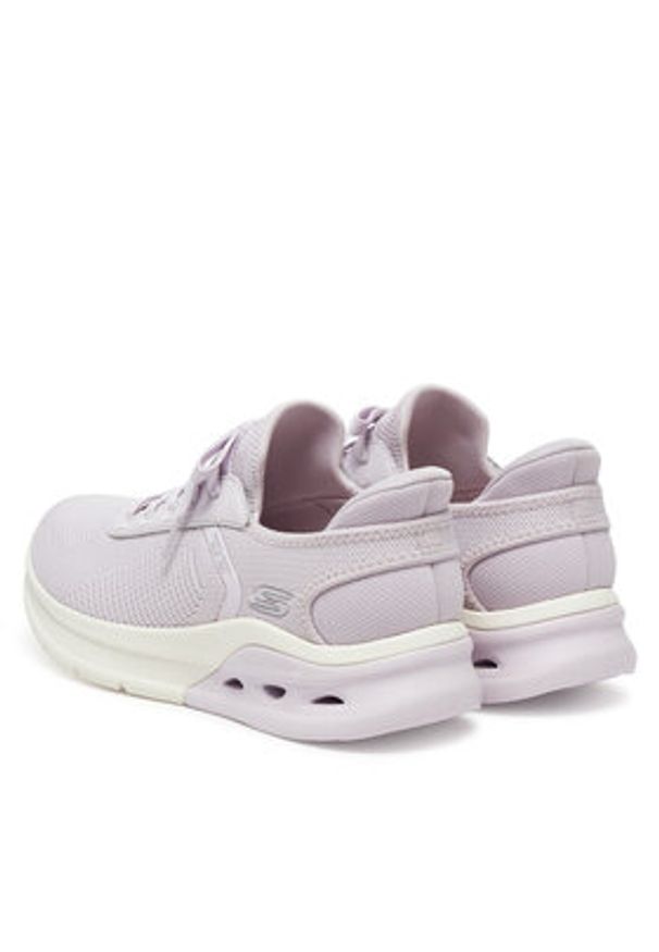 skechers - Skechers Sneakersy Bobs Arc Waves 2.0-Now It 117638/LIL Fioletowy. Kolor: fioletowy. Materiał: materiał