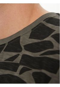 INDICODE T-Shirt Avarua 41-102 Czarny Regular Fit. Kolor: czarny