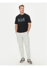 Napapijri T-Shirt S-Vanni NP0A4IEA Czarny Regular Fit. Kolor: czarny. Materiał: bawełna #4