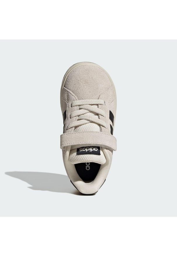 Adidas - Buty Grand Court 2.0 Kids. Kolor: biały, wielokolorowy, czarny