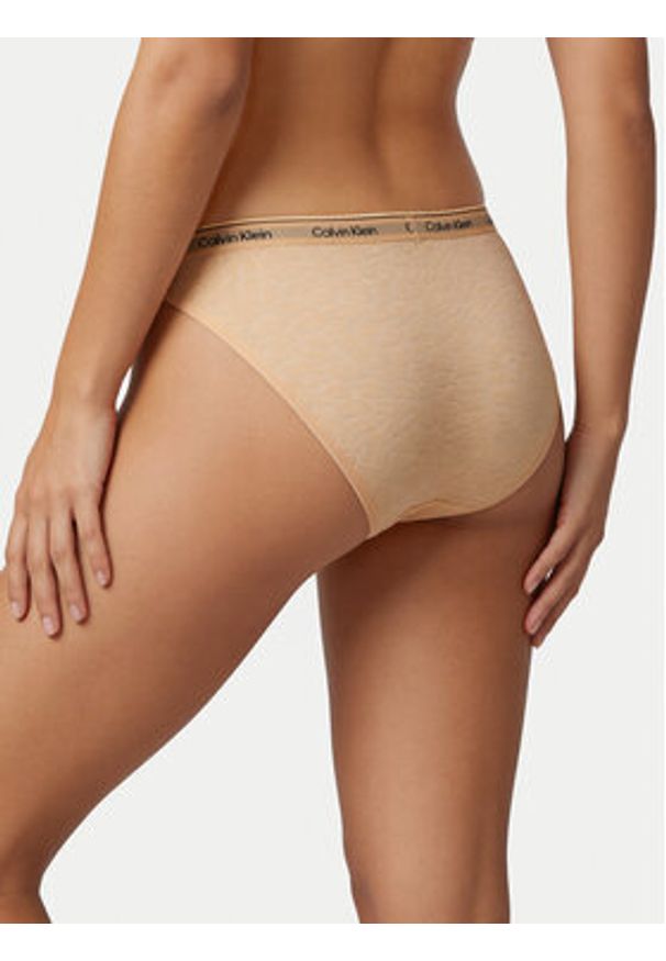 Calvin Klein Figi klasyczne LV00QD5213 Beżowy. Kolor: beżowy. Materiał: syntetyk