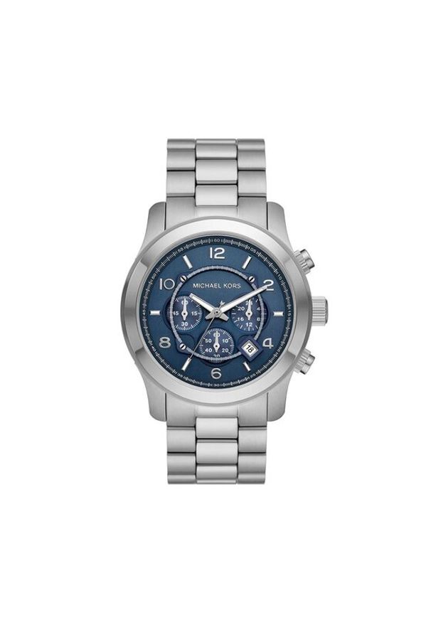 Michael Kors Zegarek Runway MK9105 Srebrny. Kolor: srebrny. Materiał: syntetyk