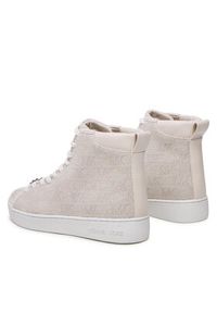 MICHAEL Michael Kors Sneakersy Edie High Top 43S3NVFE1Y Beżowy. Kolor: beżowy. Materiał: materiał #2