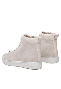 MICHAEL Michael Kors Sneakersy Edie High Top 43S3NVFE1Y Beżowy. Kolor: beżowy. Materiał: materiał