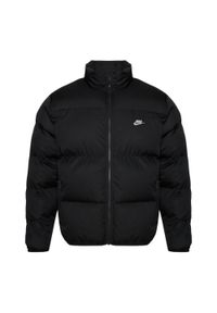 Kurtka ocieplana męska Nike Sportswer Club Puffer. Kolor: czarny