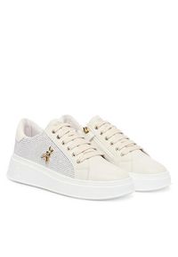 Patrizia Pepe Sneakersy PPJ904.02 Écru. Materiał: skóra #7
