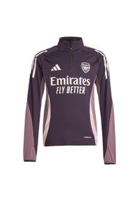 Adidas - Bluza Arsenal Tiro 24 Training. Kolor: czarny, niebieski, wielokolorowy. Materiał: dresówka, materiał. Sport: fitness, piłka nożna