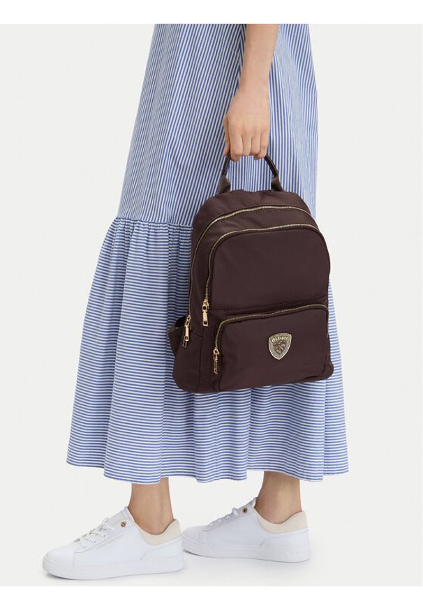 Blauer Plecak S6FREYA01/TWE Brązowy. Kolor: brązowy. Materiał: materiał