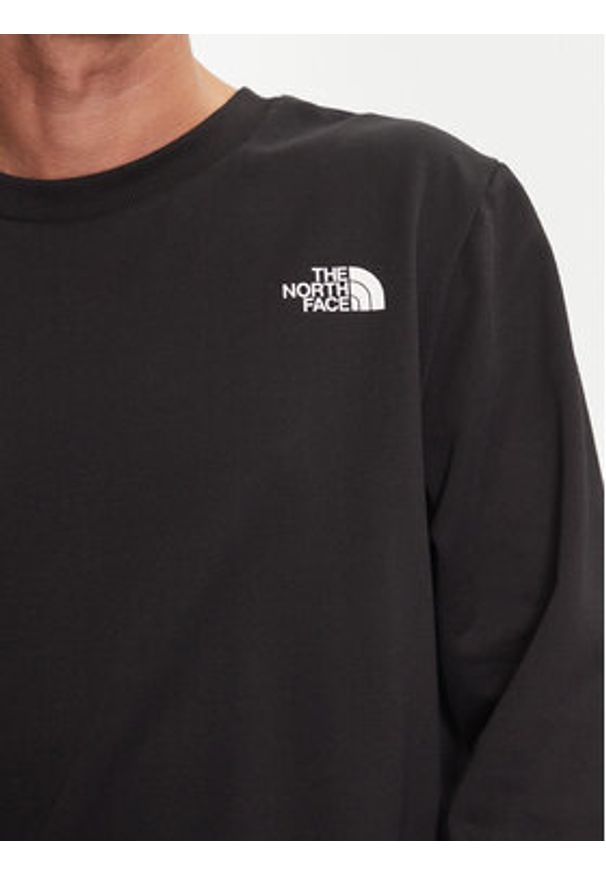 The North Face Bluza Simple Dome NF0A89FB Czarny Regular Fit. Kolor: czarny. Materiał: syntetyk
