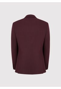 Pako Lorente - PAKO LORENTE – Marynarka garniturowa w kolorze bordowym. Okazja: na ślub cywilny, na co dzień, na wesele. Kolor: czerwony. Materiał: poliester, elastan, wiskoza. Wzór: gładki. Styl: casual #5