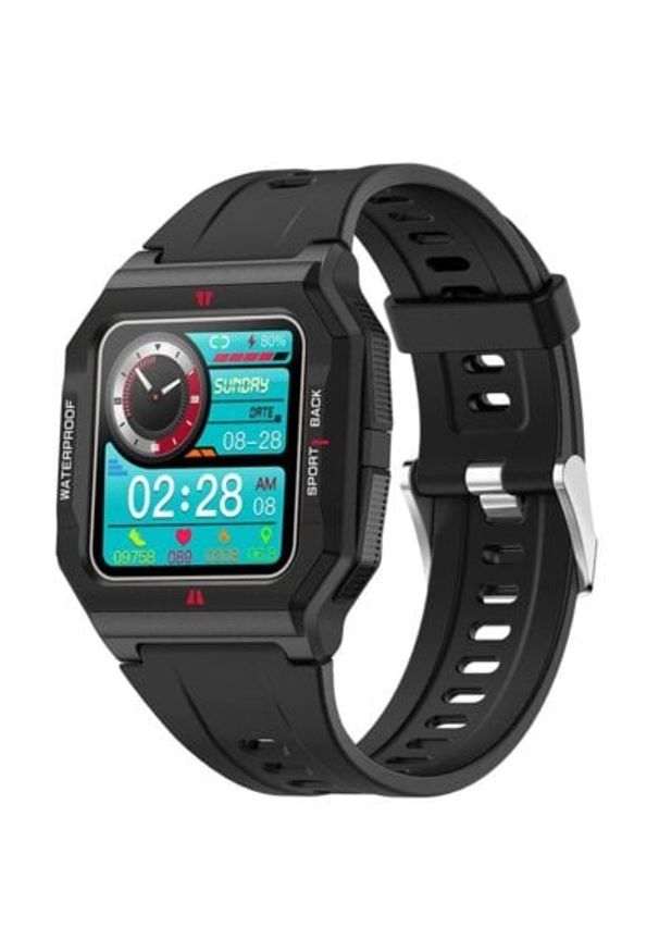 Colmi - Smartwatch COLMI P10 Czarny. Rodzaj zegarka: smartwatch. Kolor: czarny. Styl: sportowy