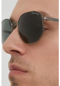 Armani Exchange Okulary przeciwsłoneczne 0AX2036S.600371 męskie kolor szary. Kolor: szary #2
