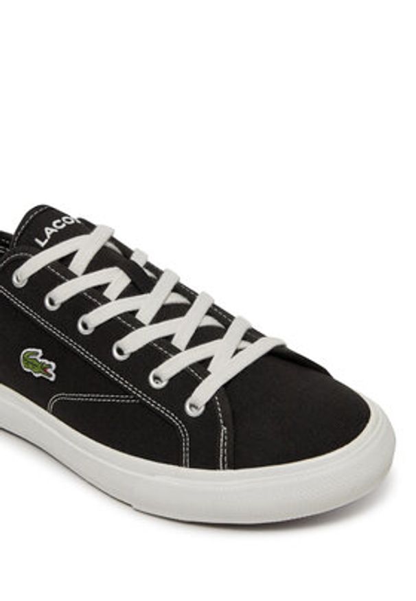 Lacoste Tenisówki Backcourt 7-49CMA0017 Czarny. Kolor: czarny. Materiał: materiał