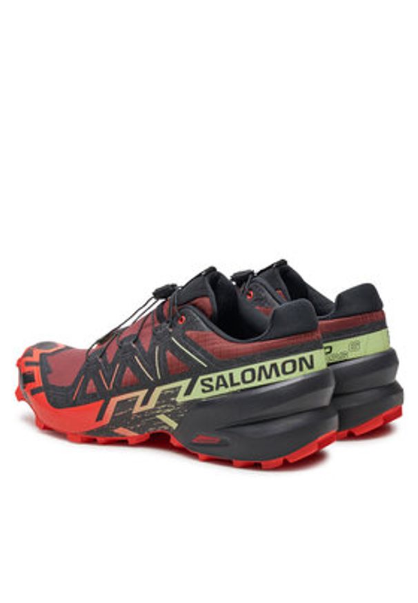 salomon - Salomon Buty do biegania Speedcross 6 L47581500 Czerwony. Kolor: czerwony. Materiał: materiał. Model: Salomon Speedcross
