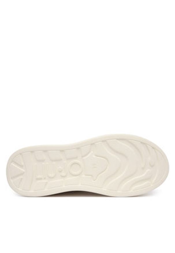 Liu Jo Sneakersy 7B6001 PX355 Écru. Kolor: kremowy. Materiał: skóra