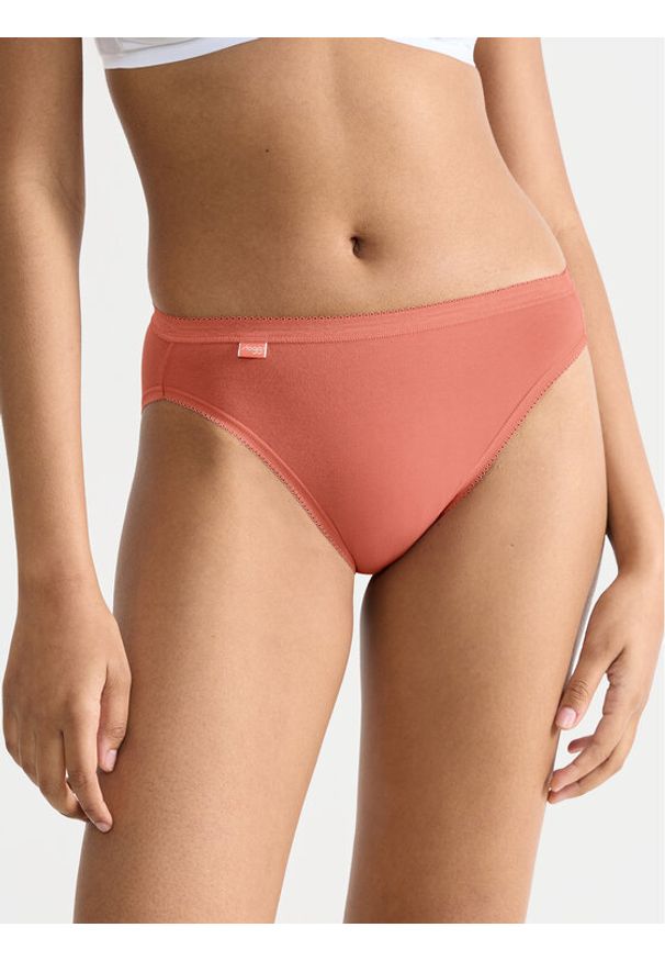 Sloggi Komplet fig Basic 10222391 Różowy. Kolor: różowy. Materiał: bawełna