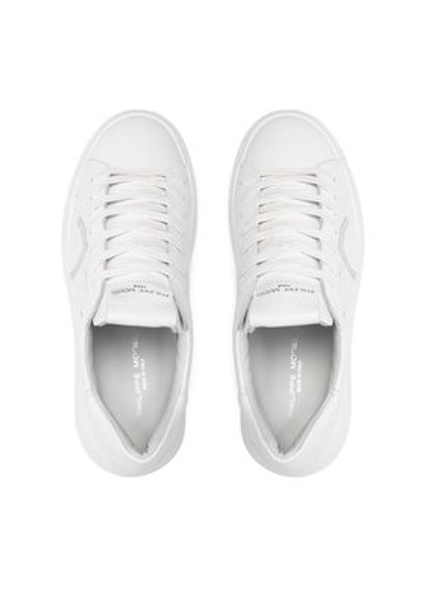Philippe Model Sneakersy Temple BTLU V001 Biały. Kolor: biały. Materiał: skóra