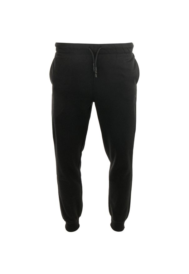 ZONE PERFECT - Męskie spodnie dresowe Athl. DPT. Rametto Navy Black S. Kolor: niebieski. Materiał: dresówka. Długość: długie