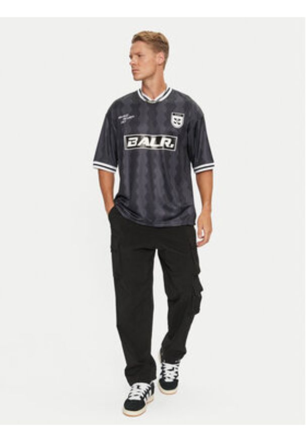 BALR. T-Shirt B1112.1261.117 Czarny Regular Fit. Kolor: czarny. Materiał: syntetyk