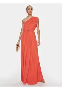 Gaudi Sukienka wieczorowa 411FD14003 Pomarańczowy Regular Fit. Kolor: pomarańczowy. Styl: wizytowy #3