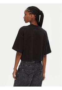 Hugo - HUGO T-Shirt Damelody 50520187 Czarny Relaxed Fit. Kolor: czarny. Materiał: bawełna #5