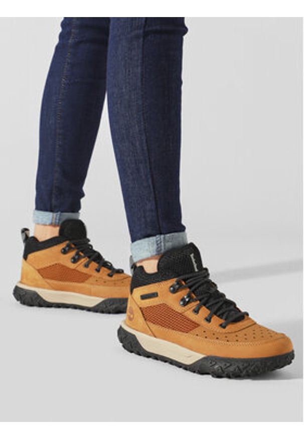 Timberland Trzewiki Gs Motion 6 Lthr Super Ox TB0A66MZ2311 Brązowy. Kolor: brązowy. Materiał: skóra