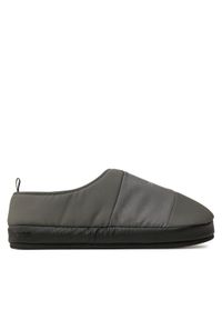 Calvin Klein Jeans Kapcie Home Slipper Mono YM0YM00840 Szary. Kolor: szary. Materiał: skóra