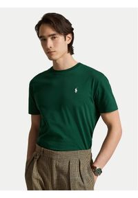 Polo Ralph Lauren T-Shirt 710671438531 Zielony Regular Fit. Typ kołnierza: polo. Kolor: zielony. Materiał: bawełna #1