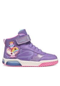 Sneakersy Geox. Kolor: fioletowy #1