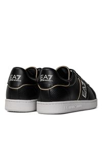 Sneakersy męskie czarne EA7 Emporio Armani X8X102 XK258 M700. Kolor: czarny. Sezon: lato #4
