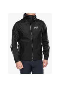 Kurtka przeciwdeszczowa męska Helly Hansen Loke Terra Jacket. Kolor: czarny. Sport: turystyka piesza #1