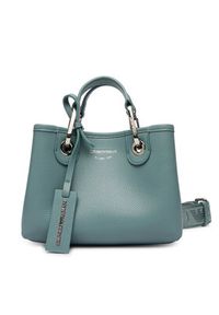 Emporio Armani Torebka EW000382 AF12036 M9110 Niebieski. Kolor: niebieski. Materiał: skórzane #5