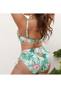 Intica - Strój kąpielowy dwuczęściowy z kwiatowym wzorem i podtrzymującymi miseczkami Margretha. Kolor: wielokolorowy. Materiał: tkanina. Wzór: kwiaty #3