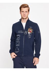 Aeronautica Militare Bluza 232FE1802F511 Granatowy Regular Fit. Kolor: niebieski. Materiał: bawełna