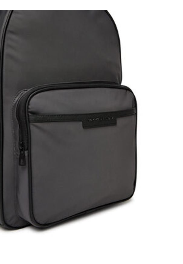 TOMMY HILFIGER - Tommy Hilfiger Plecak Th Repreve Backpack AM0AM13464 Szary. Kolor: szary. Materiał: materiał