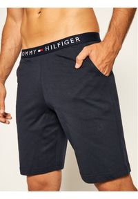 TOMMY HILFIGER - Szorty piżamowe Tommy Hilfiger. Kolor: niebieski. Materiał: bawełna, jersey #1