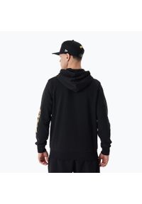 Bluza męska New Era Team Script FZ Hoody Chicago Bulls. Kolor: czarny