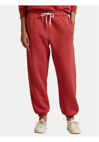 Polo Ralph Lauren Spodnie dresowe 211943009 Czerwony Regular Fit. Kolor: czerwony. Materiał: bawełna #1