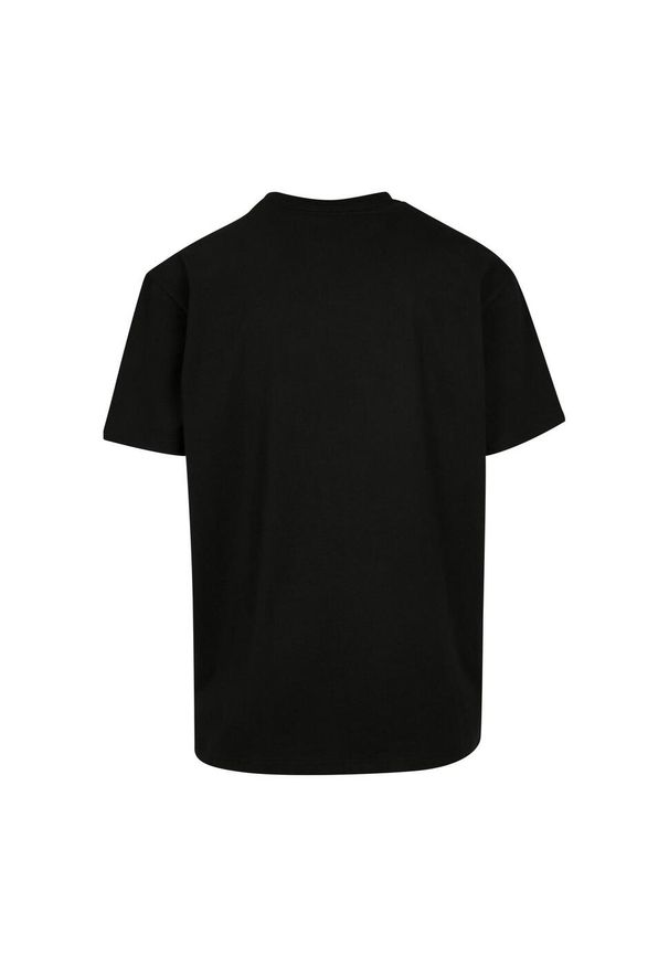 BUILD YOUR BRAND - Ponadwymiarowa Koszulka Dla Dorosłych Unisex Heavyweight. Kolor: czarny