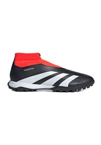 Adidas - Buty adidas Predator League Ll Jr Tf IG7715 czarne. Kolor: czarny. Materiał: materiał, guma. Szerokość cholewki: normalna. Sport: piłka nożna